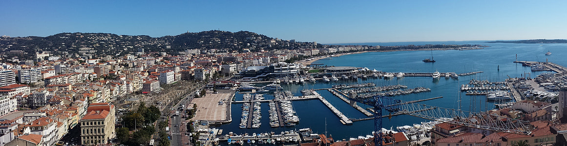 aerial photography of port thumbnail