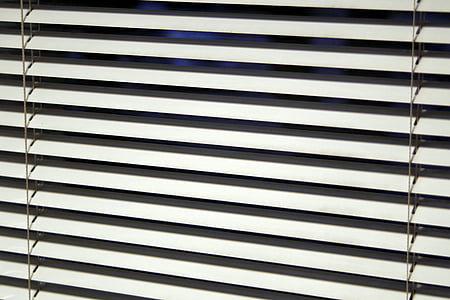 closeup photo of white window blind thumbnail