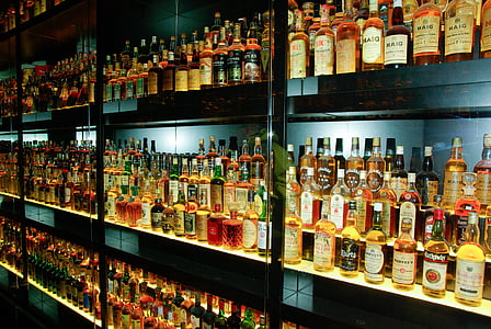 assorted-wine bottle on shelf thumbnail
