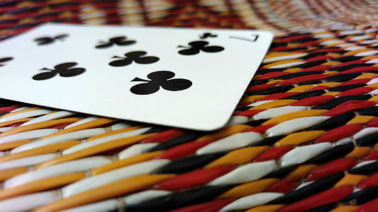 Seven of Clubs playing card  thumbnail