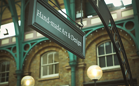 Hand Made Art Design Sign thumbnail