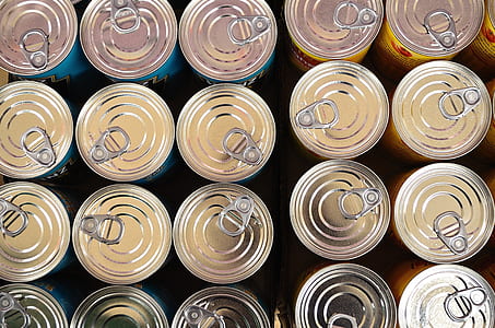 silver easy open can lot thumbnail
