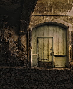 brown wooden door thumbnail