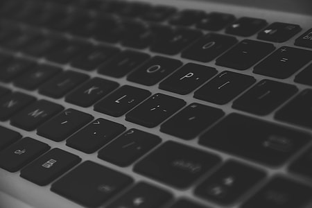 gray and black laptop keyboard thumbnail