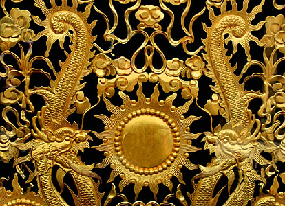 gold-colored dragon decor thumbnail