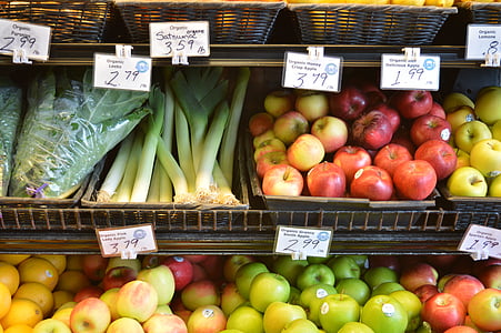 pile of fruits and vegetables on crates thumbnail