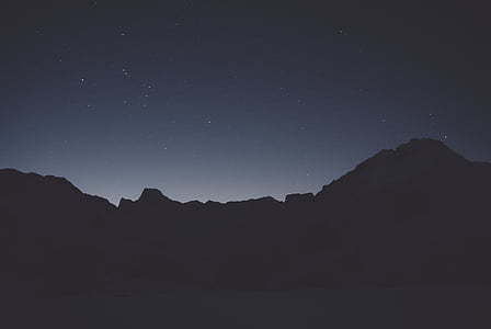 silhouette of mountain thumbnail