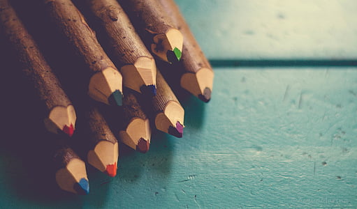 assorted-color color pencils thumbnail