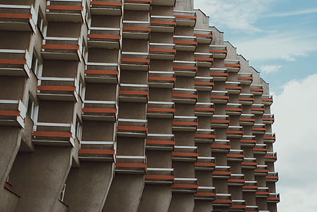 gray and red concrete building thumbnail