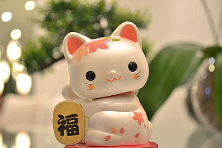 Maneki Neko, Cat Japanese Lucky thumbnail