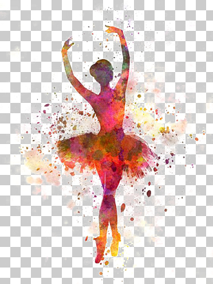 Ballet Dancer Watercolor painting, Swan Dance, woman doing ballerina dance illustration PNG clipart
