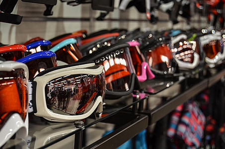 assorted goggles on glass thumbnail