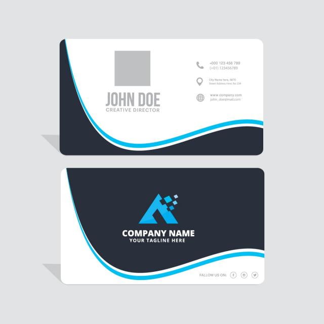 Business Card M eps, ai file