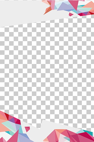 Fundal, Colorful irregular border PNG clipart