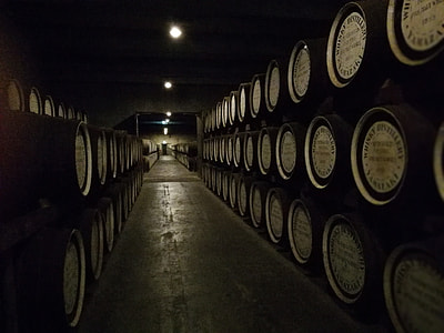 wine barrel in house thumbnail