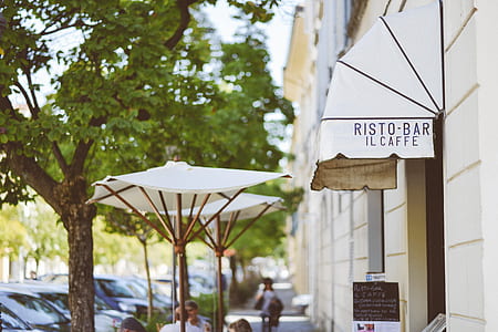 shallow focus photo of patio umbrella thumbnail