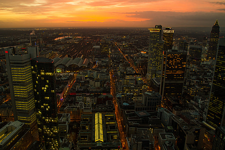 city scape during golden hour thumbnail