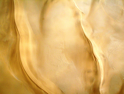 desert, sand, light and shade, rippled sand, dunes, aerial shot thumbnail