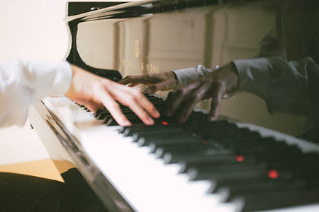 Playing piano thumbnail