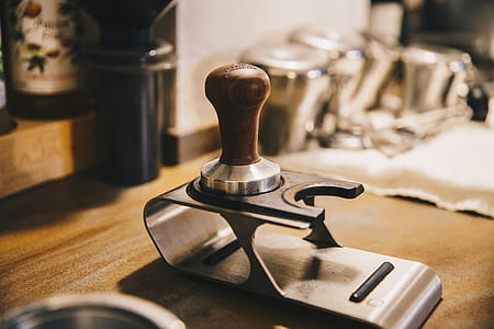 Metal Coffee Tamp Photo thumbnail