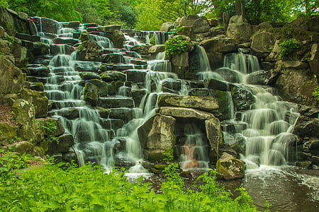 time lapse photography of waterfall thumbnail