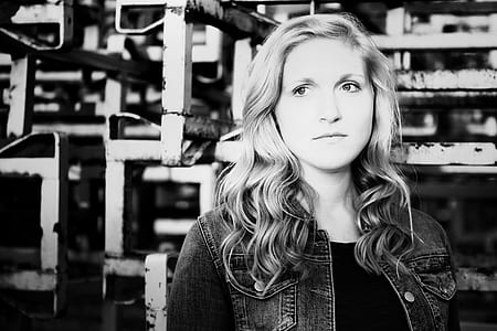 gray scale photo of a woman thumbnail