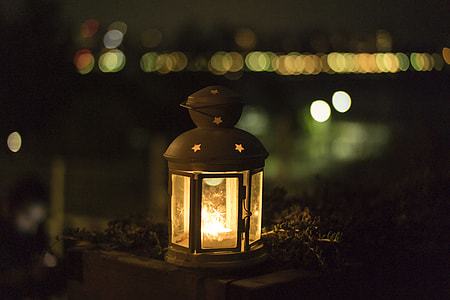 Lantern Candle Light Night thumbnail