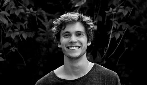 Man on Gray Shirt Portrait thumbnail