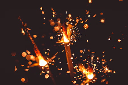 close-up photo of sparklers thumbnail