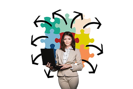 woman holding laptop thumbnail
