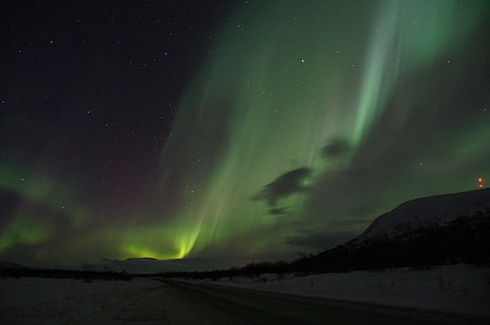 aurora borealis during night thumbnail