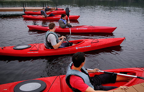 People Riding Kayaks thumbnail