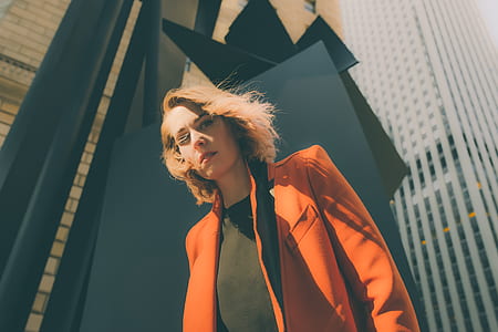 woman standing near building thumbnail