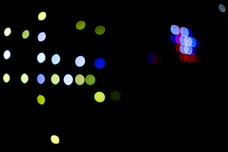 bokeh light at night time thumbnail