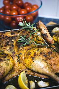 Spatchcock lemon chicken thumbnail