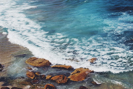 rocks on seashore thumbnail