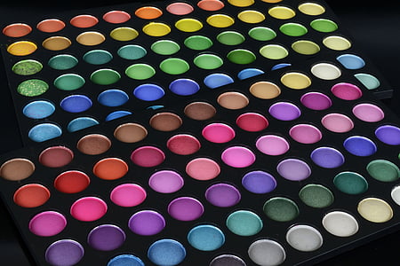 photo of two black case makeup palettes thumbnail
