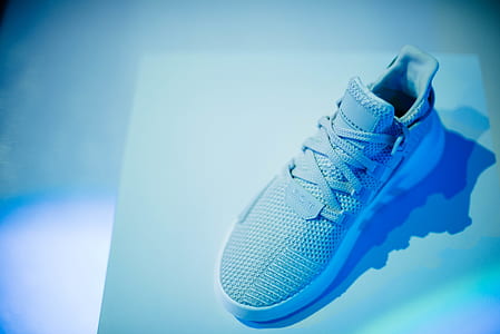unpaired grey and white adidas low-top sneaker thumbnail