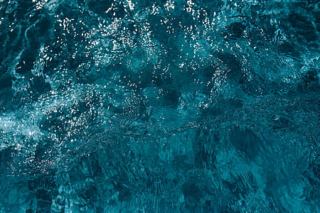 Wavy water surface in a swimming pool thumbnail