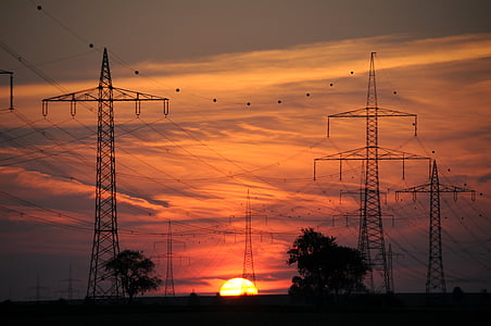 utility post during sunset thumbnail