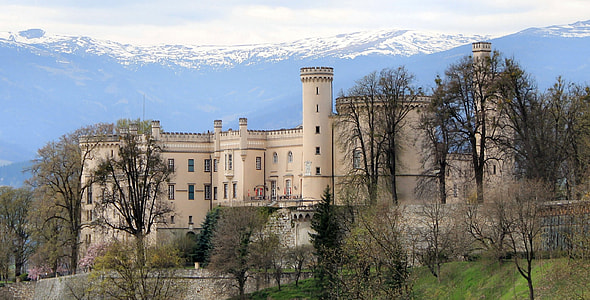 Wolfsberg Castle architecture in Wolfsberg, Carinthia, Austria thumbnail