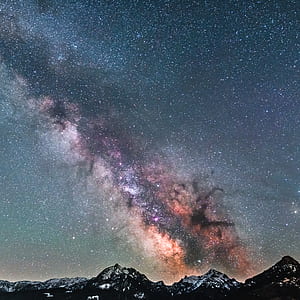 view of galaxy in night sky thumbnail