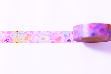 pink and yellow floral induction tape thumbnail