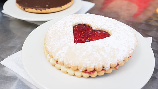 cookie on white plate thumbnail