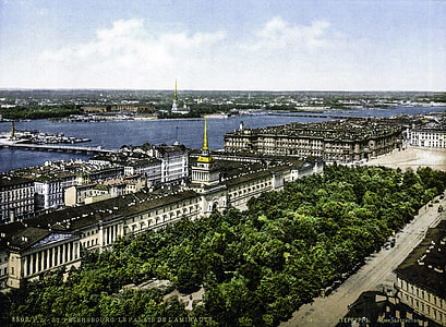 Saint Petersburg Admiralty in Russa in 1900 thumbnail
