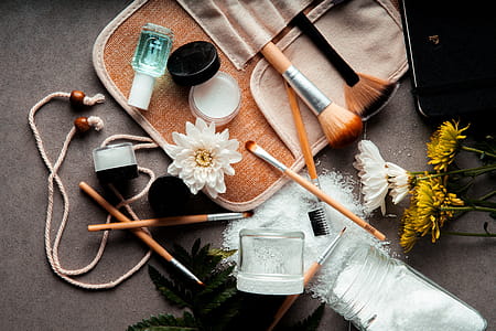 Beauty Product Flatlay Photo thumbnail