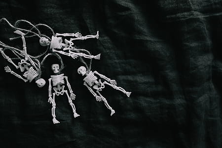 Halloween - Human skeleton miniatures thumbnail