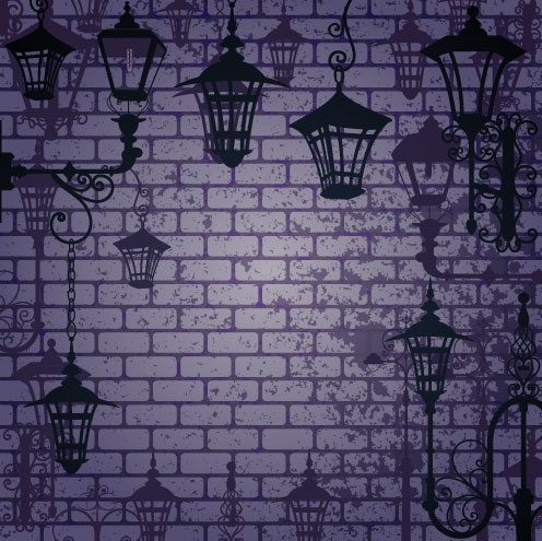 Cartoon Street Light Background 02 Vector Eps File Free Graphics Uihere