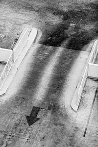 city, street, black and white, arrow thumbnail