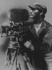 film maker grayscale photography thumbnail